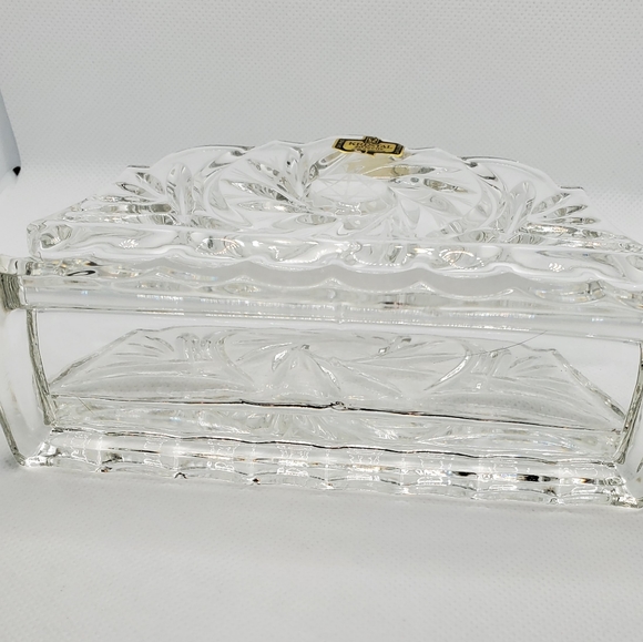 Zajecar Yugoslavia Lead Crystal Napkin Hol… - Picture 2 of 6